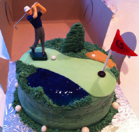 Golf Theme Cake Golf Theme Cake